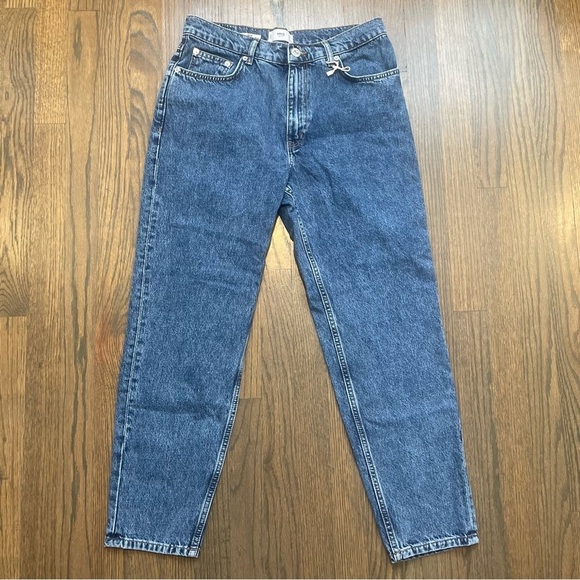 NEW Mango High Rise Mom Jeans Women Size 8 - Picture 3 of 9